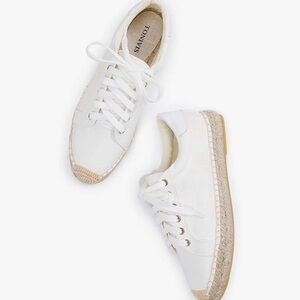 Espadrille Lace up Sneakers